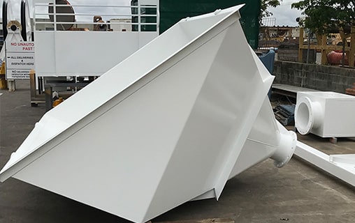 New Fabricated White Metal Parts — Fabrication & Engineering in Rockhampton, QLD