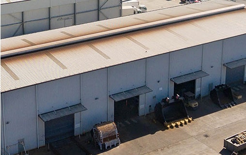 Top View of Facility — Fabrication & Engineering in Mackay, QLD